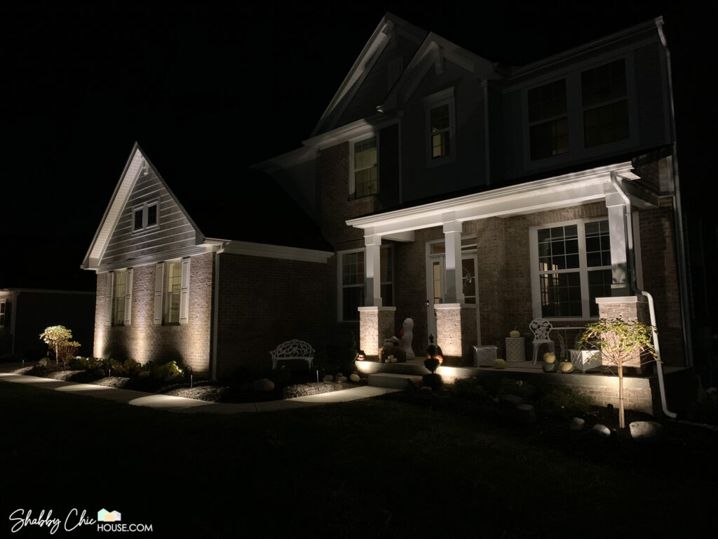 Home Improvement Project - LED Landscape Lighting Uplighting Drees Buchanan