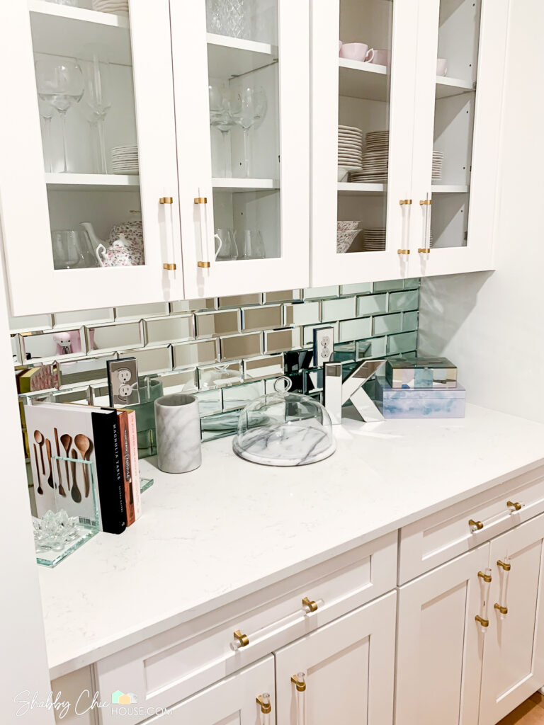 How to Install a Mirrored Tile Backsplash 